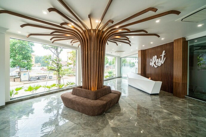 Imagen de los interiores del Irest Apartment Vinh Yen. Foto 34