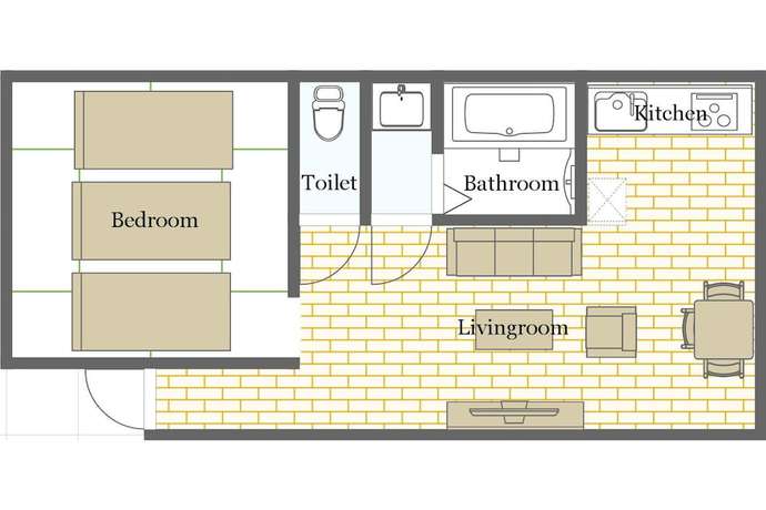 Imagen de la habitación del Japanestay Takayama Apartment Hotel. Foto 9