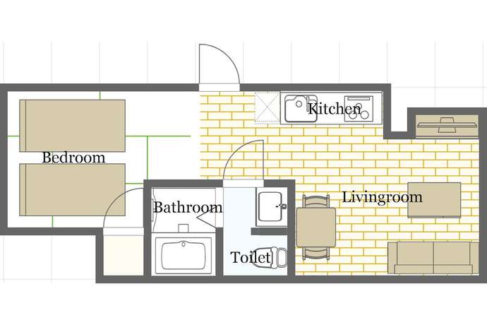 Imagen de la habitación del Japanestay Takayama Apartment Hotel. Foto 19