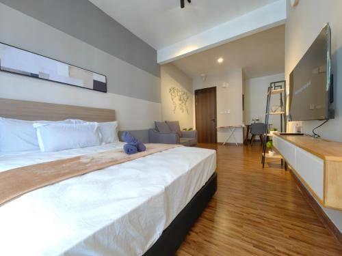 Imagen de la habitación del K Avenue Modern Style Studio (5 Mins to Airport). Foto 16