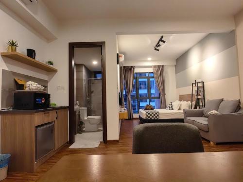 Imagen de la habitación del K Avenue Modern Style Studio (5 Mins to Airport). Foto 17