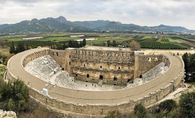 Imagen general del KALİYE ASPENDOS HOTEL. Foto 2