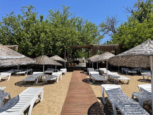 Imagen general del KİRAZ BEACH OTEL. Foto 10