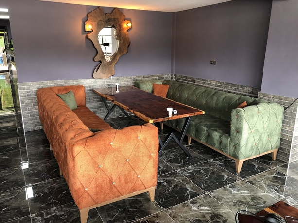 Imagen del bar/restaurante del Kehribar Otel and Cafe Restaurant. Foto 2