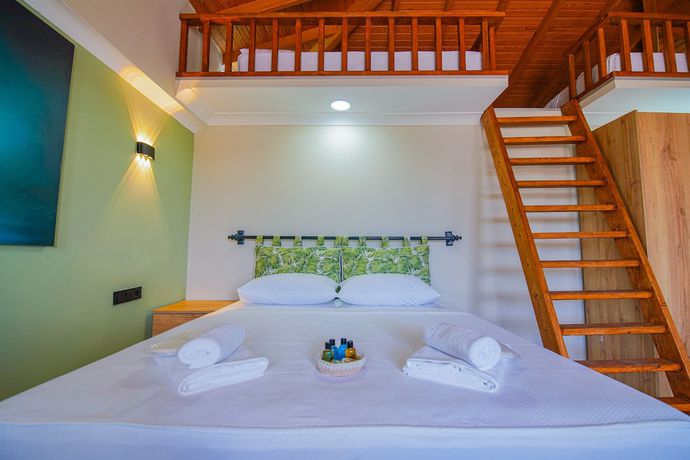 Imagen de la habitación del Keyf-i Ada Bozcaada. Foto 14