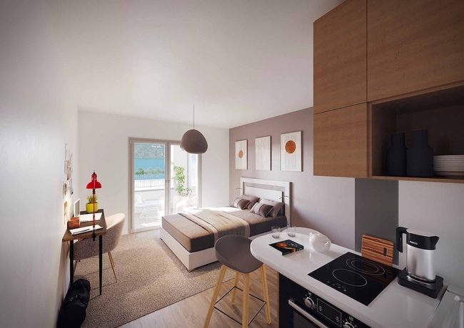 Imagen de la habitación del Kosy Appart\'hôtels - Résidence du Lac. Foto 2