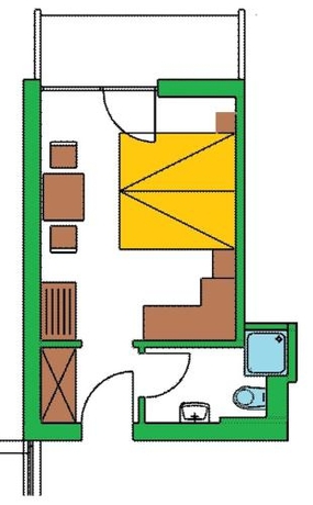 Imagen de la habitación del Kurhotel Regina. Foto 8