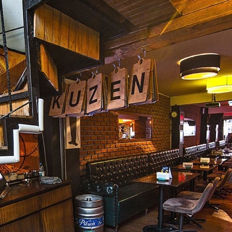 Imagen del bar/restaurante del Kuzen Otel - Adults Only. Foto 9