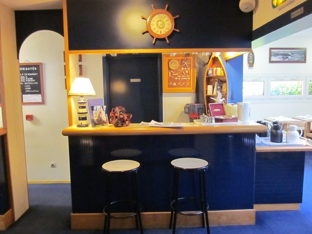 Imagen del bar/restaurante del Kyriad Direct Nantes La Beaujeoire. Foto 3