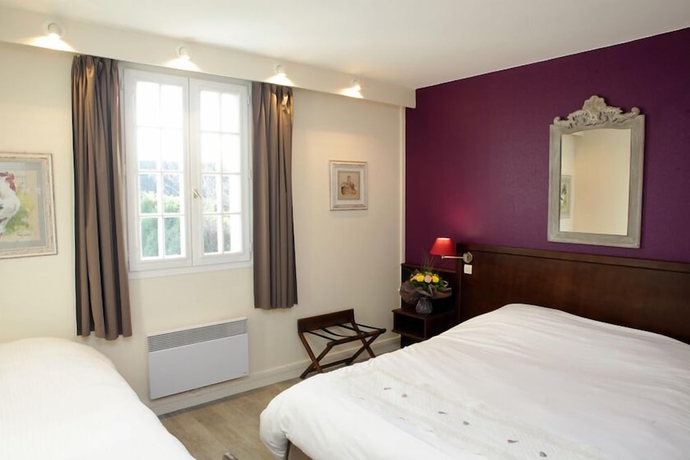 Imagen de la habitación del LOGIS H&Ocirc;TEL LES NYMPHEAS. Foto 8