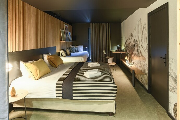 Imagen de la habitación del La Folie Douce Hotel Chamonix. Foto 12