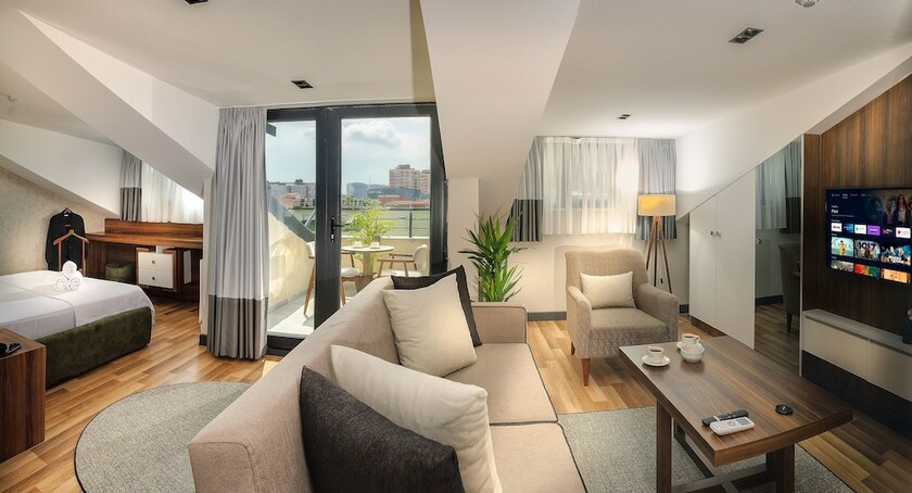 Imagen de la habitación del La Mia Suites. Foto 11