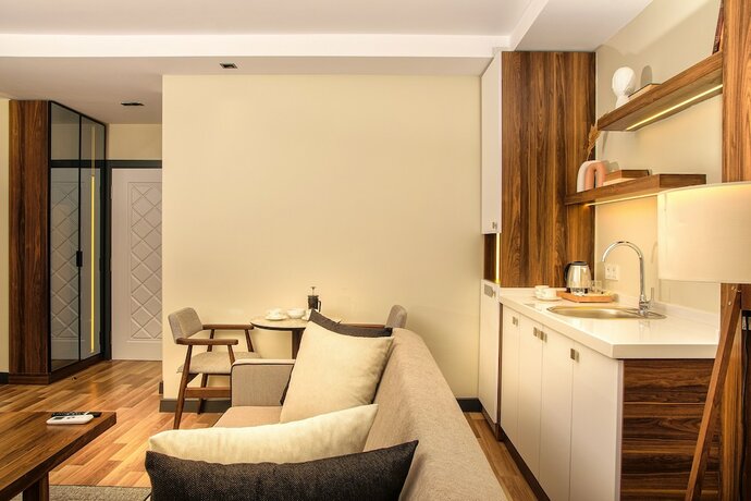 Imagen de la habitación del La Mia Suites. Foto 16