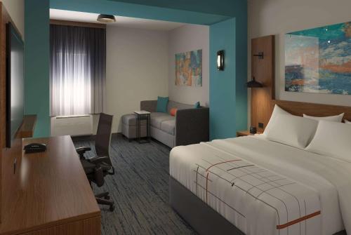 Imagen de la habitación del La Quinta Inn & Suites by Wyndham San Antonio at the RIM. Foto 10