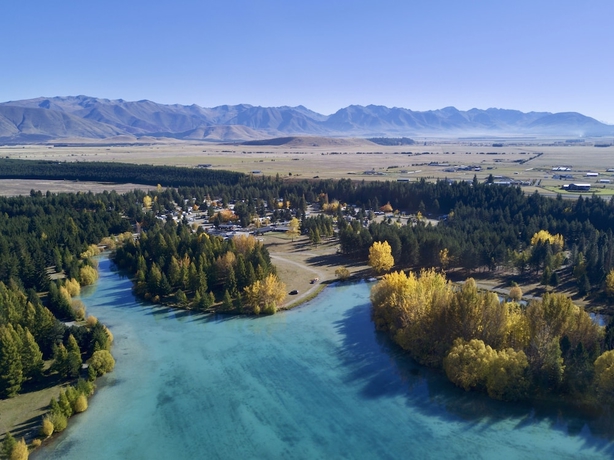 Imagen general del Lake Ruataniwha Holiday Park. Foto 1