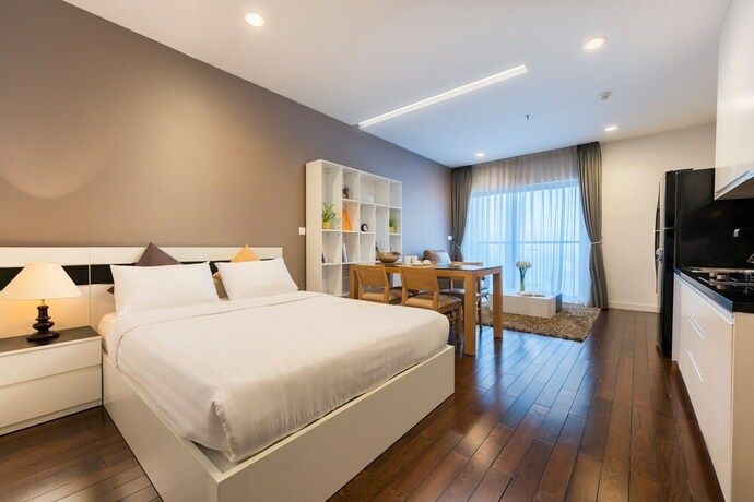 Imagen de la habitación del Lancaster Hanoi Service Apartment. Foto 12