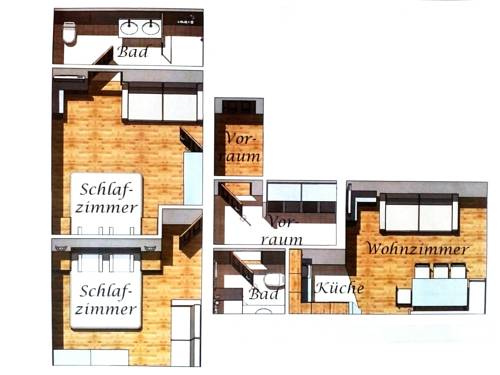 Imagen de la habitación del Landhaus & Appartementhaus Haussteiner. Foto 11