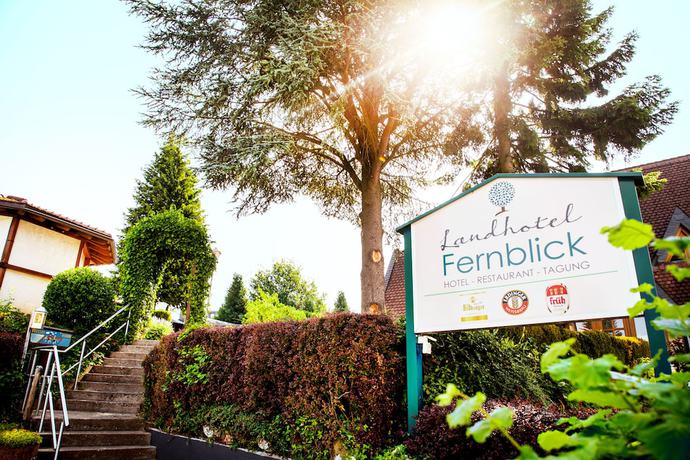 Imagen de los exteriores del Landhotel Fernblick. Foto 14