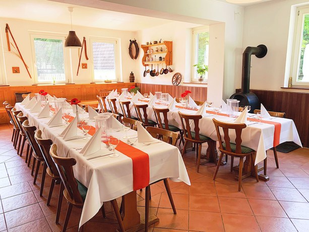 Imagen del bar/restaurante del Landhotel Pr&auml;lank. Foto 4