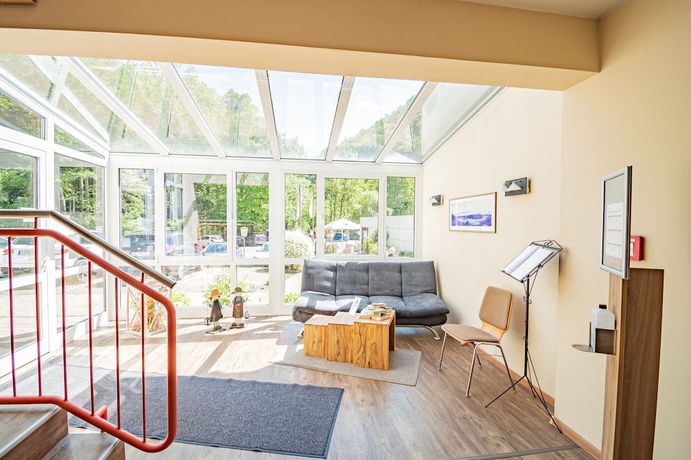 Imagen de los interiores del Landhotel Ringelsteiner M&uuml;hle. Foto 19