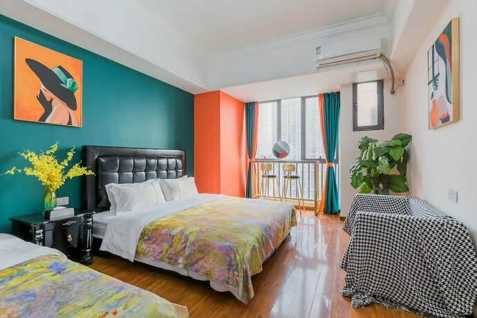 Imagen de la habitación del Lavender Apartment -wanda Branch. Foto 15