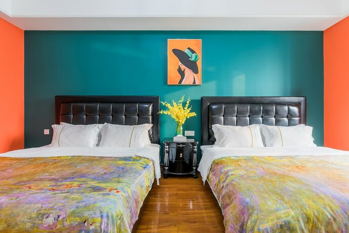 Imagen de la habitación del Lavender Apartment -wanda Branch. Foto 17
