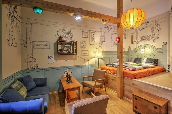 Imagen general del Lavender Circus Hostel. Foto 3