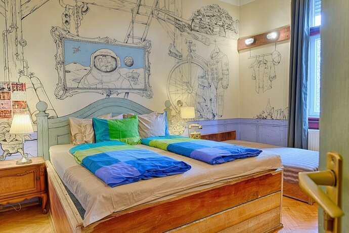 Imagen de la habitación del Lavender Circus Hostel. Foto 12
