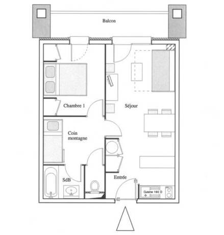 Imagen de la habitación del Le Clos D'aussois. Foto 14