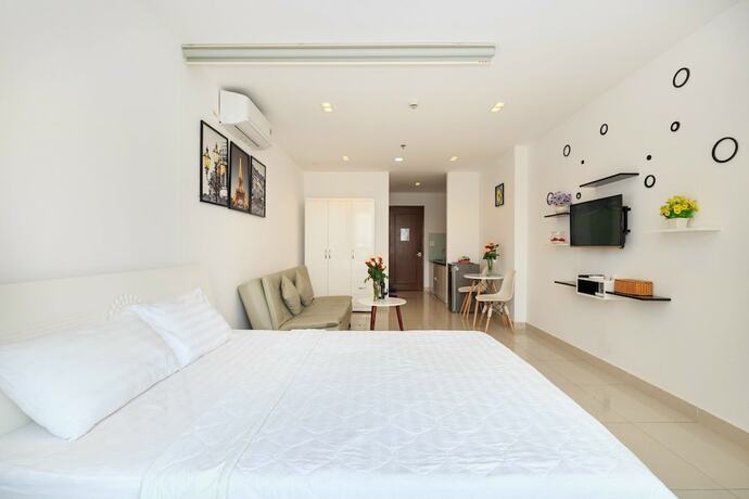 Imagen de la habitación del Le Hieu Apartment At Sky Center. Foto 21