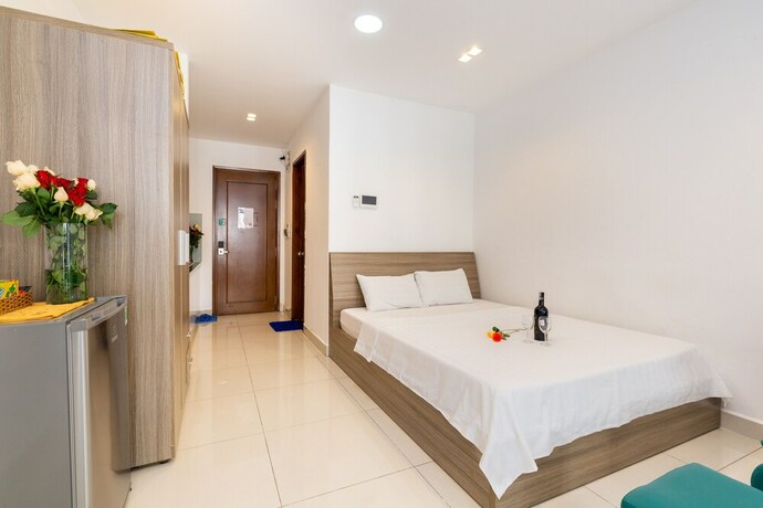 Imagen de la habitación del Le Hieu Apartment At Sky Center. Foto 23