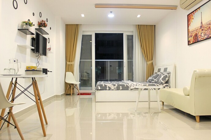 Imagen de la habitación del Le Hieu Apartment At Sky Center. Foto 25