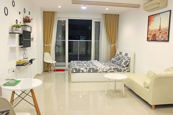 Imagen de la habitación del Le Hieu Apartment At Sky Center. Foto 33