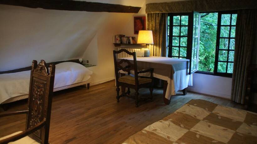 Imagen de la habitación del Le Moulin d\'Andé. Foto 18