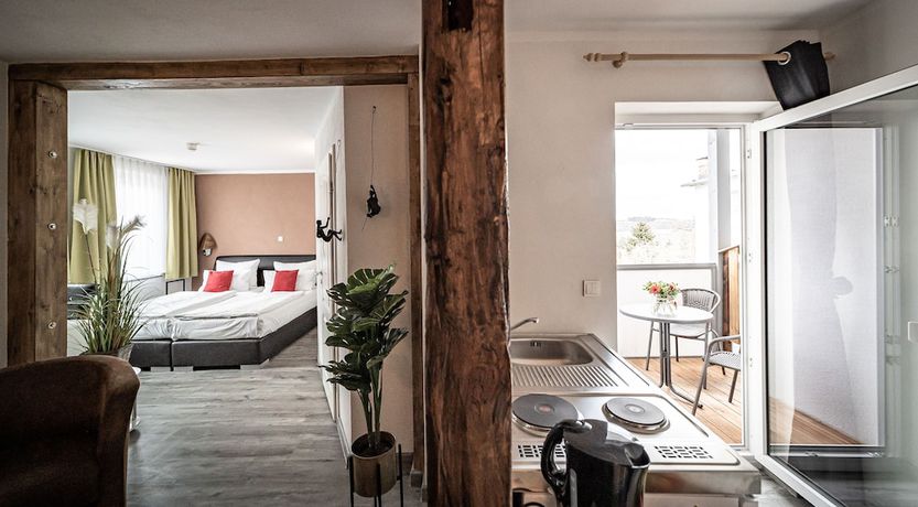 Imagen de la habitación del Le petit Palais &ndash; Hotel and Ferienapartments. Foto 4