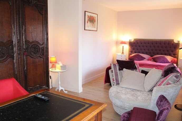 Imagen de la habitación del L\'&eacute;curie de Vieux-moulin. Foto 18