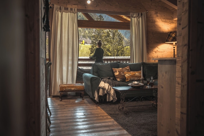 Imagen de la habitación del Ledro Mountain Chalet. Foto 6