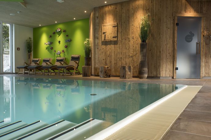 Imagen de la piscina del Leiners Familienhotel. Foto 17