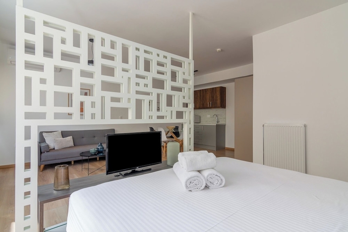 Imagen de la habitación del Leochares Lifestyle Apartments. Foto 6