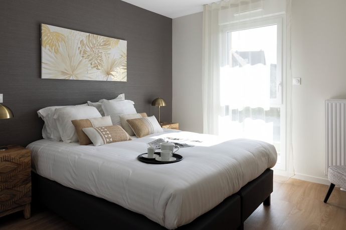 Imagen de la habitación del Les Bor&eacute;ales - Appart\'hotel Villers-sur-Mer. Foto 3