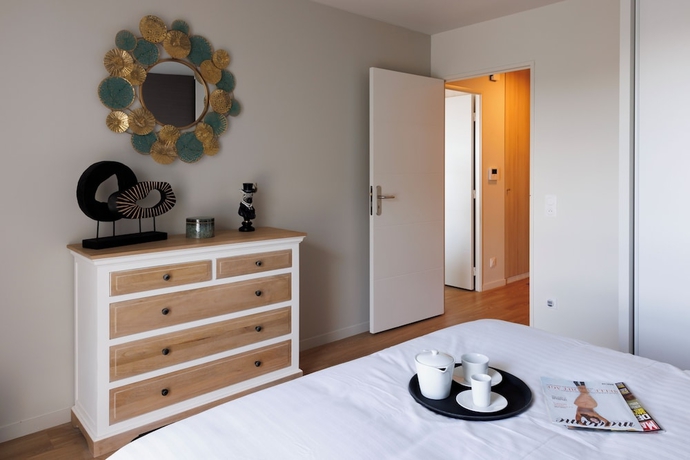 Imagen de la habitación del Les Bor&eacute;ales - Appart\'hotel Villers-sur-Mer. Foto 6