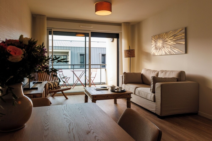 Imagen de la habitación del Les Bor&eacute;ales - Appart\'hotel Villers-sur-Mer. Foto 7