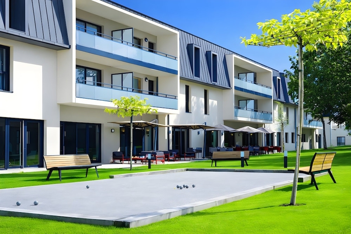 Imagen general del Les Boréales - Appart\'hotel Villers-sur-Mer. Foto 1