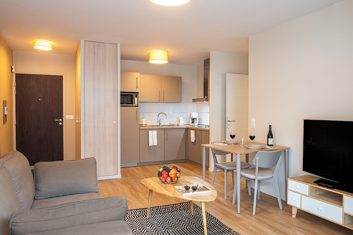Imagen de la habitación del Les Bor&eacute;ales &ndash; Appart'hotel and Restaurant. Foto 8