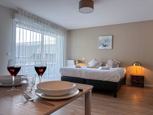 Imagen de la habitación del Les Bor&eacute;ales &ndash; Appart'hotel and Restaurant. Foto 11