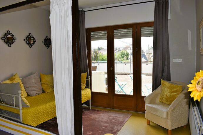 Imagen de la habitación del Les Remparts, Bénévent-l'Abbaye. Foto 16