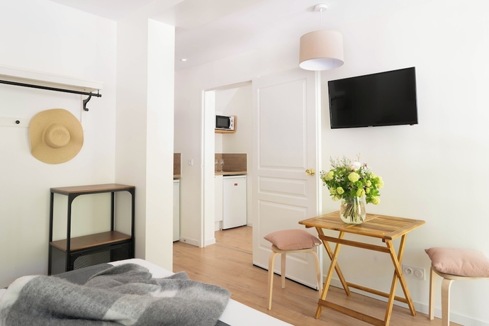 Imagen de la habitación del Les Studios de Honfleur. Foto 2