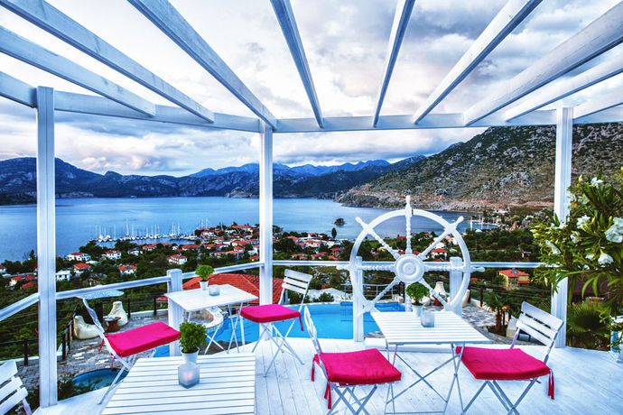 Imagen de la habitación del Les Terrasses De Selimiye. Foto 5