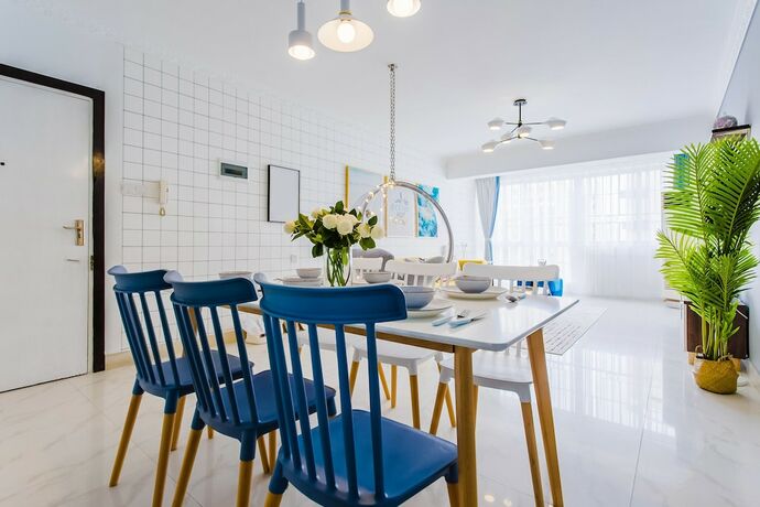 Imagen de la habitación del Locals Boutique Apartment Jiuzhou Port.3. Foto 19