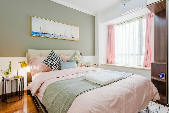 Imagen de la habitación del Locals Boutique Apartment Jiuzhou Port.3. Foto 21